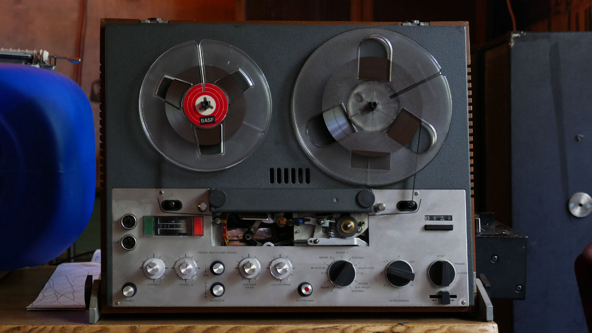 2025-06-17 Spieluhren-Quartett mit Tonband, Vocoder und Fieldrecording (Soundcheck Fete de la Musique)